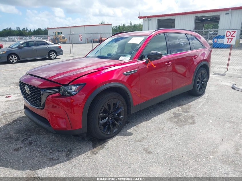 Vin: jm3kkchdxt1357526, lot: 46862877, mazda cx-90 3.3 turbo premium sport 20262