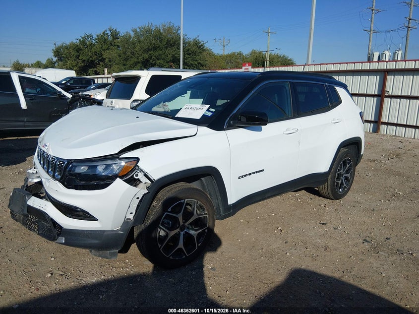 Vin: 3c4njdcn2tt177948, lot: 46862889, jeep compass limited 20262