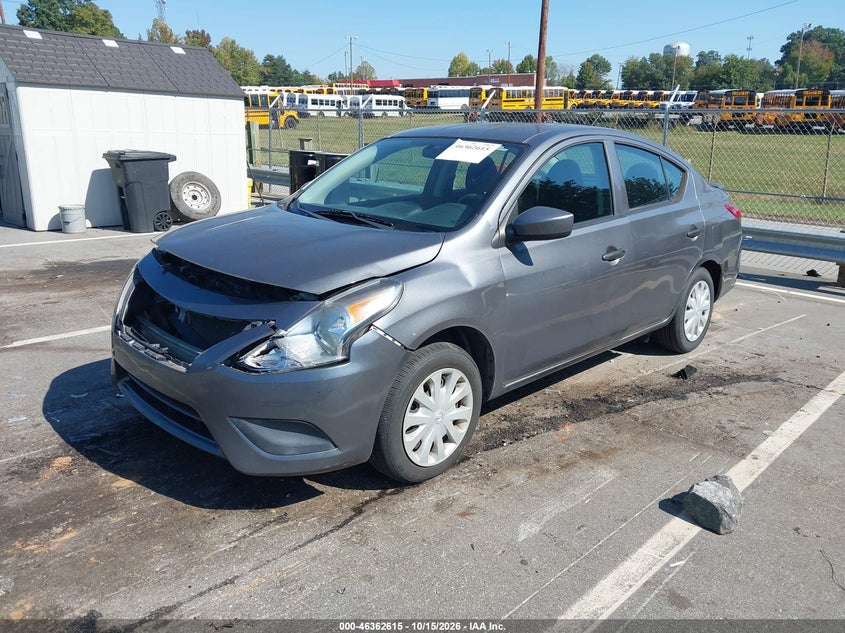 Vin: 3n1cn7ap1kl826674, lot: 46862904, nissan versa 1.6 s+ 20192