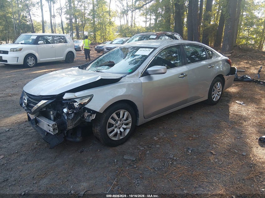 2016 Nissan Altima 2.5/2.5 S/2.5 Sl/2.5 Sr/2.5 Sv, Front & Rear, IAAI, VIN 1N4AL3APXGC237151 — photo 2