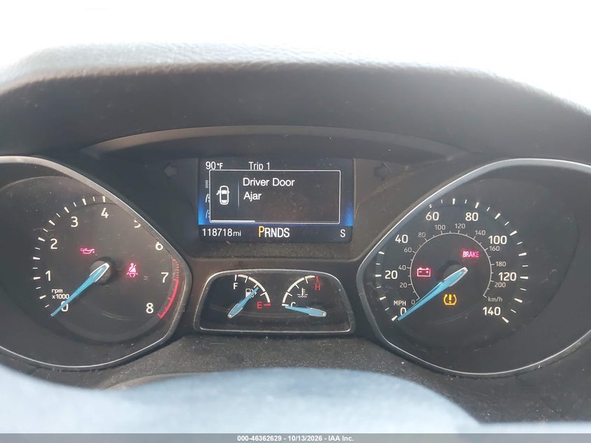 FORD FOCUS 2017 VIN 1FADP3FE9HL322881