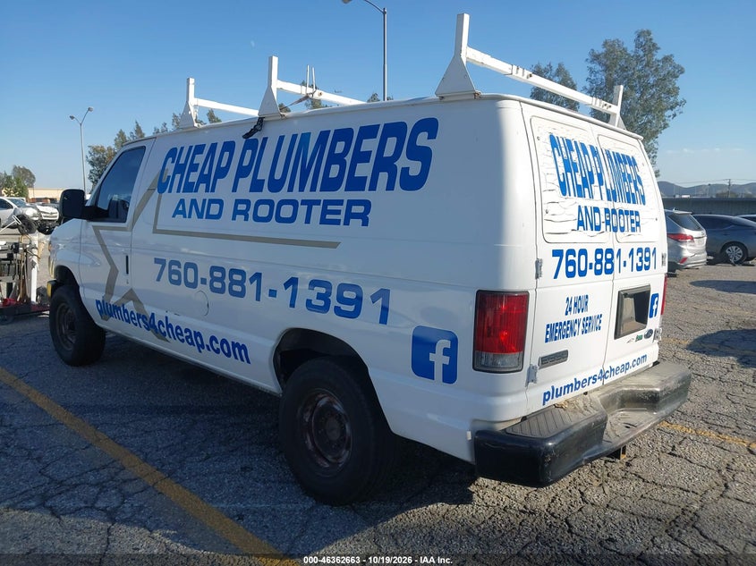 Vin: 1ftse3el0ada75757, lot: 46862953, ford e-350 super duty commercial/recreational 20103