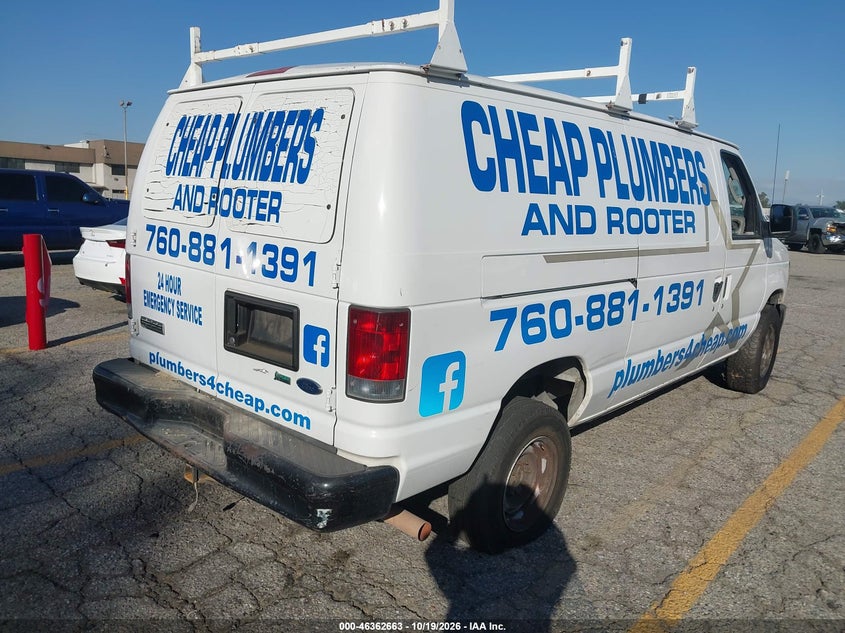 Vin: 1ftse3el0ada75757, lot: 46862953, ford e-350 super duty commercial/recreational 20104