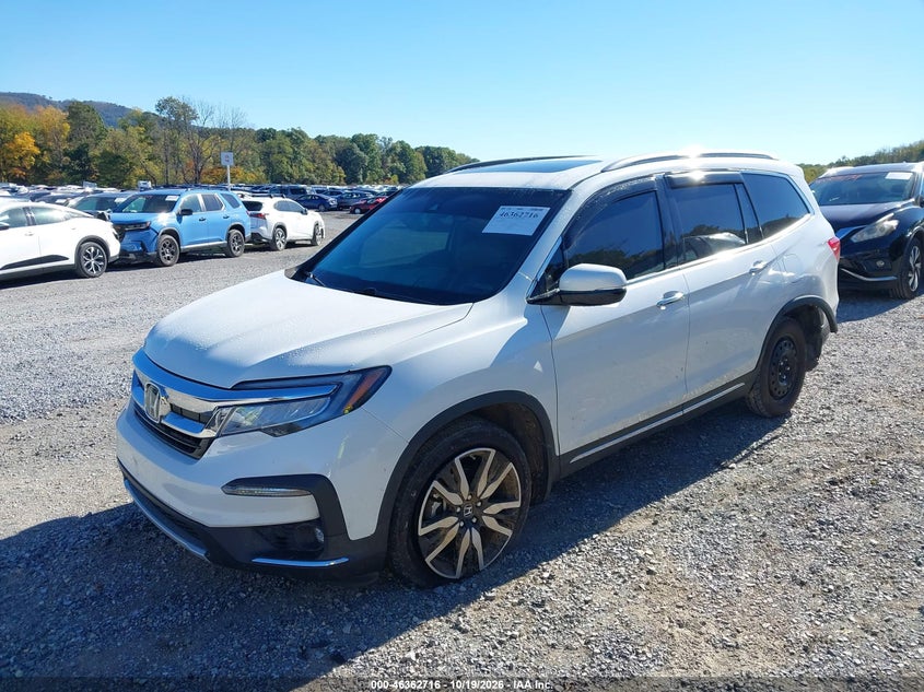 Vin: 5fnyf5h60mb039380, lot: 46863006, honda pilot 2wd touring 7 passenger 20212