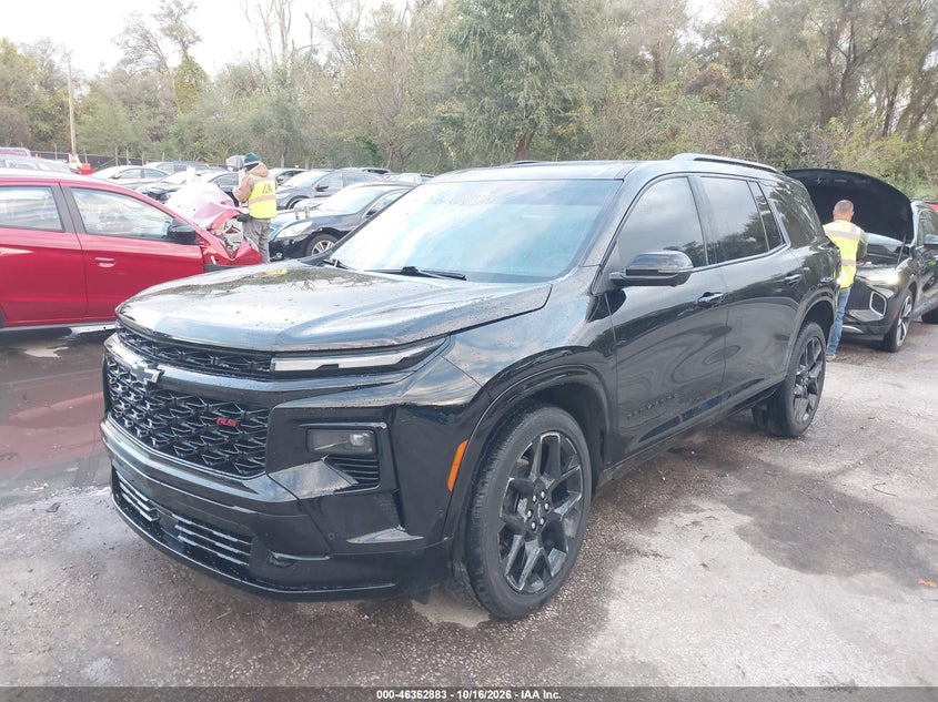 2024 Chevrolet Traverse Awd Rs, Right Front, IAAI, VIN 1GNEVLKS2RJ145188 — photo 2