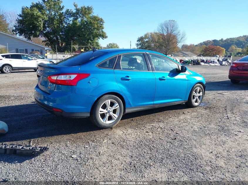 Vin: 1fahp3f28cl342183, lot: 46863210, ford focus se 20124