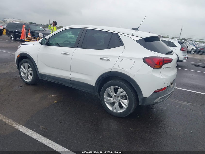 Vin: kl4ambs24rb154788, lot: 46863219, buick encore gx preferred fwd 20243