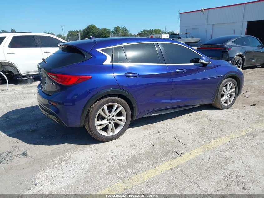 Vin: sjkch5cp0ja060980, lot: 46863237, infiniti qx30 luxury 20184