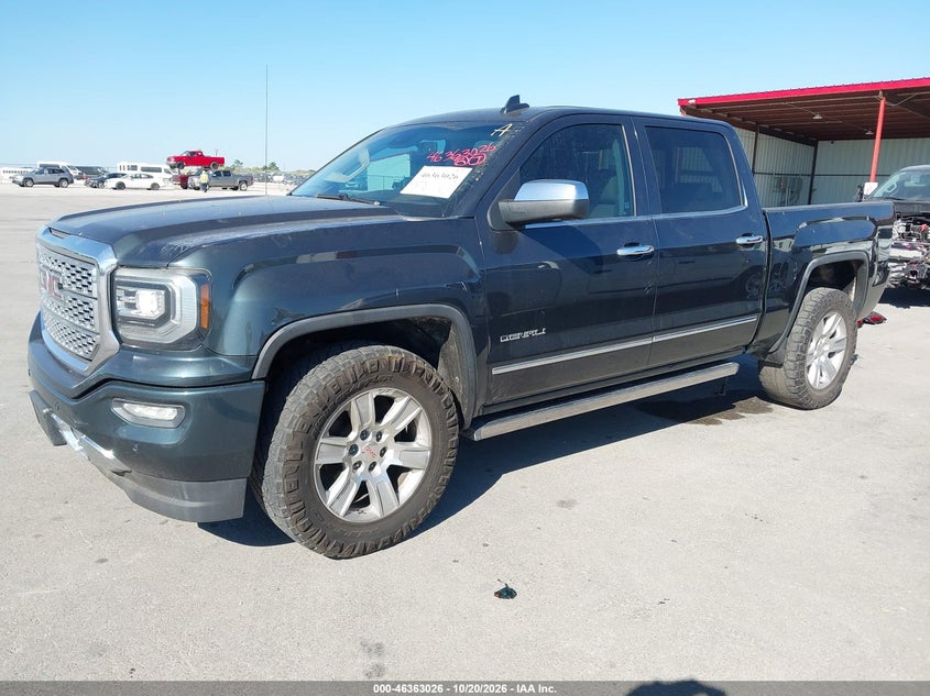 Vin: 3gtu2pej4jg266253, lot: 46863323, gmc sierra 1500 denali 20182