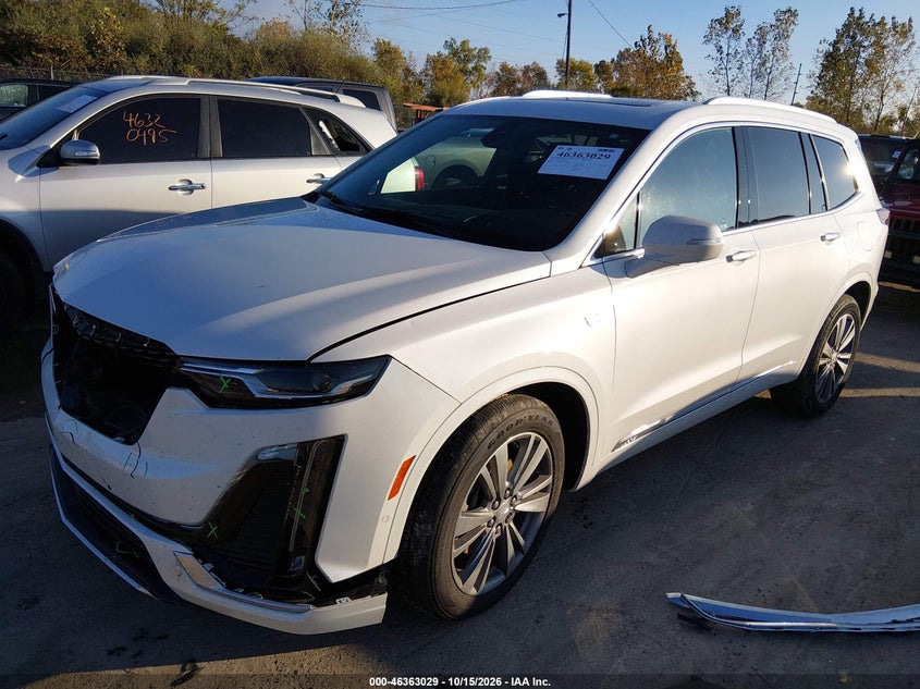 Vin: 1gykpcrs6lz141465, lot: 46863326, cadillac xt6 fwd premium luxury 20202