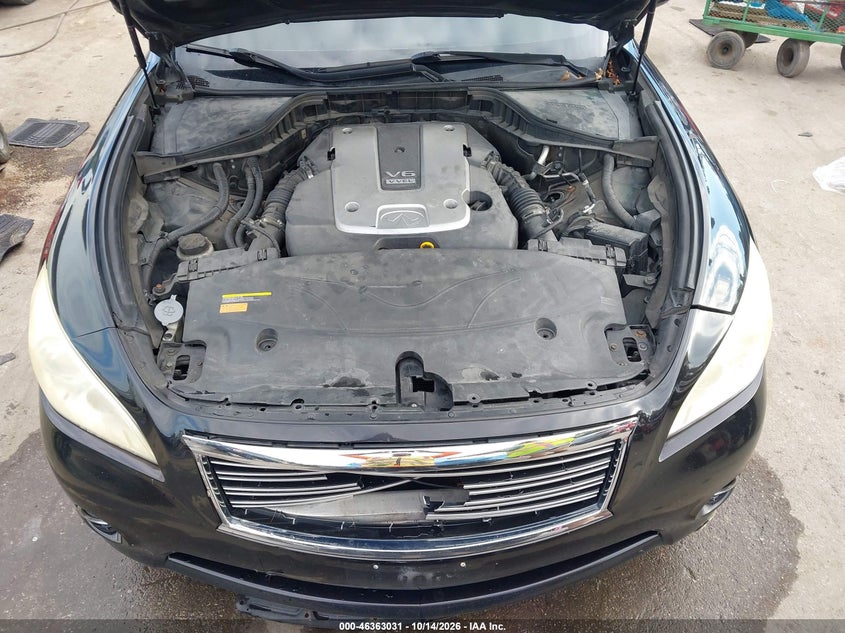 INFINITI M37X 2012 VIN JN1BY1AR0CM395186