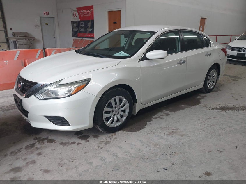 Vin: 1n4al3apxgc117544, lot: 46863347, nissan altima 2.5 s 20162