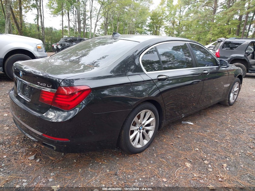 BMW 740LI 2014 VIN WBAYE4C50ED138301