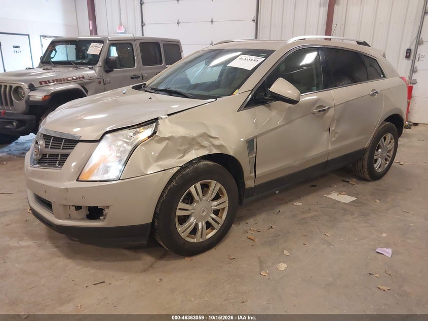 Vin: 3gyfnae31cs630332, lot: 46863357, cadillac srx luxury collection 20122