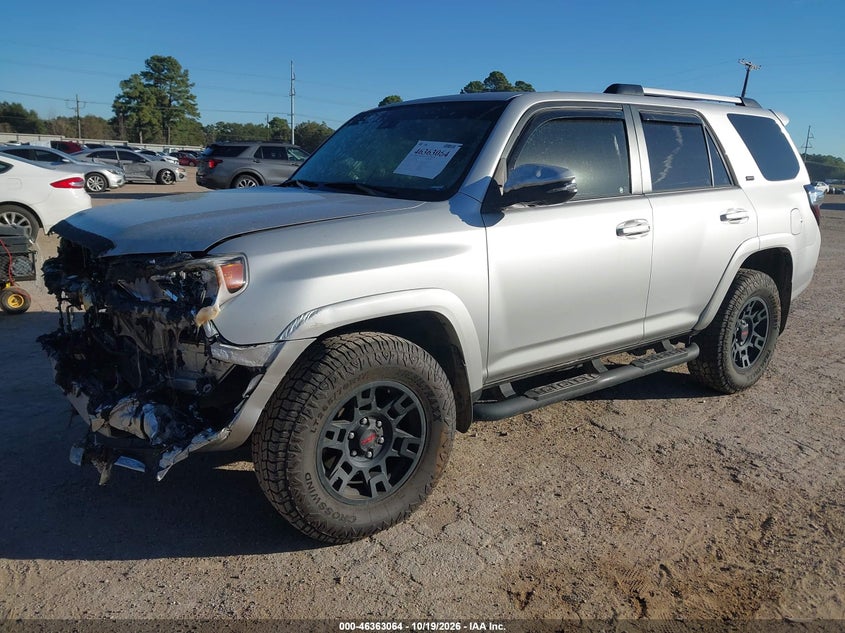 Vin: jtenu5jr6r6240308, lot: 46863362, toyota 4runner sr5 premium 20242