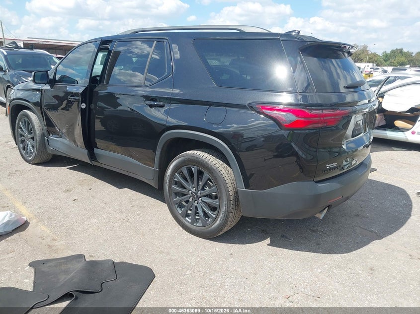 Vin: 1gnerjkw5pj271358, lot: 46863367, chevrolet traverse fwd rs 20233