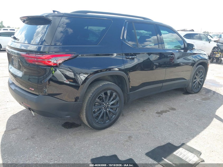 Vin: 1gnerjkw5pj271358, lot: 46863367, chevrolet traverse fwd rs 20234