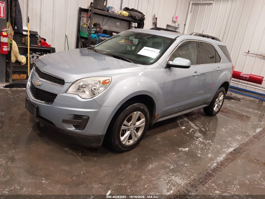 2015 Chevrolet Equinox 1Lt, Правый зад, IAAI, VIN 2GNALBEK9F6161861 — фото 2