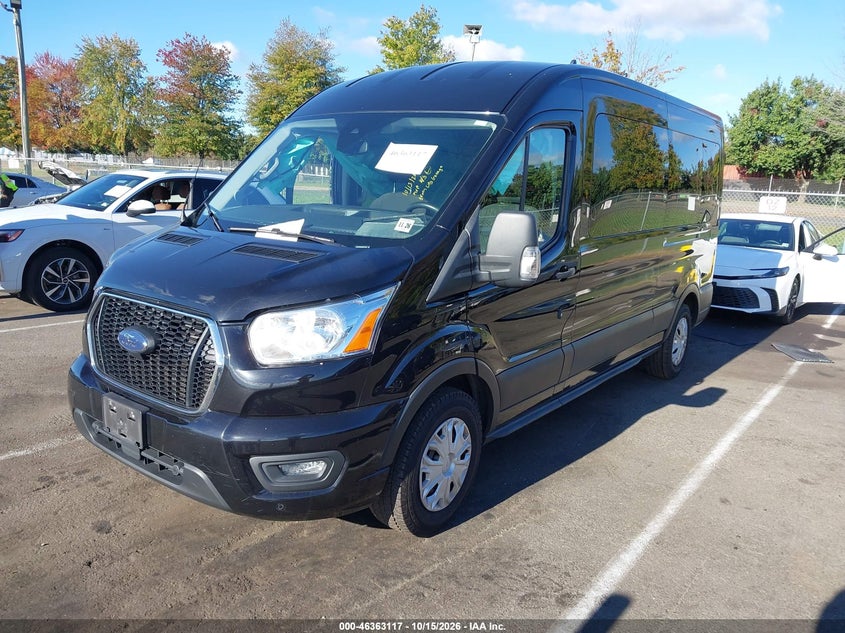Vin: 1fbax2c82mka13425, lot: 46863417, ford transit-350 passenger van xlt 20212
