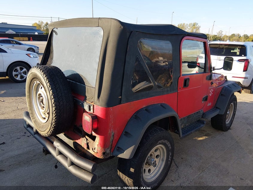 JEEP WRANGLER 2000 VIN 1J4FA29PXYP724035