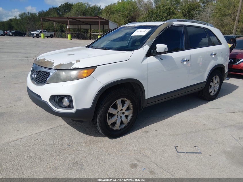 Vin: 5xykt3a6xdg372269, lot: 46863424, kia sorento lx 20132