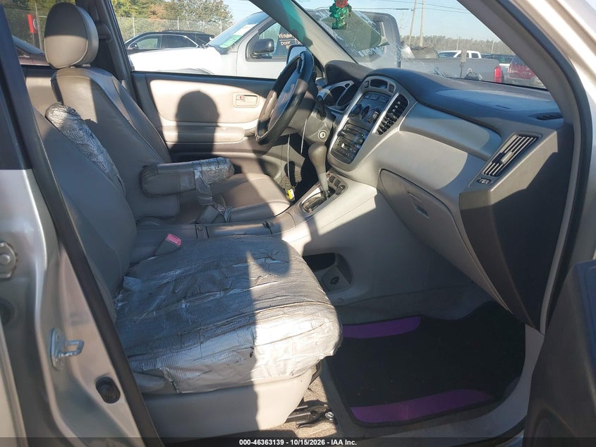 TOYOTA HIGHLANDER 2004 VIN JTEGP21A340032147