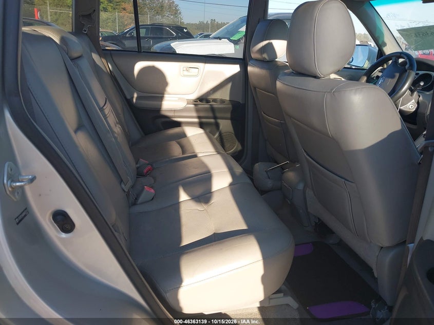 TOYOTA HIGHLANDER 2004 VIN JTEGP21A340032147
