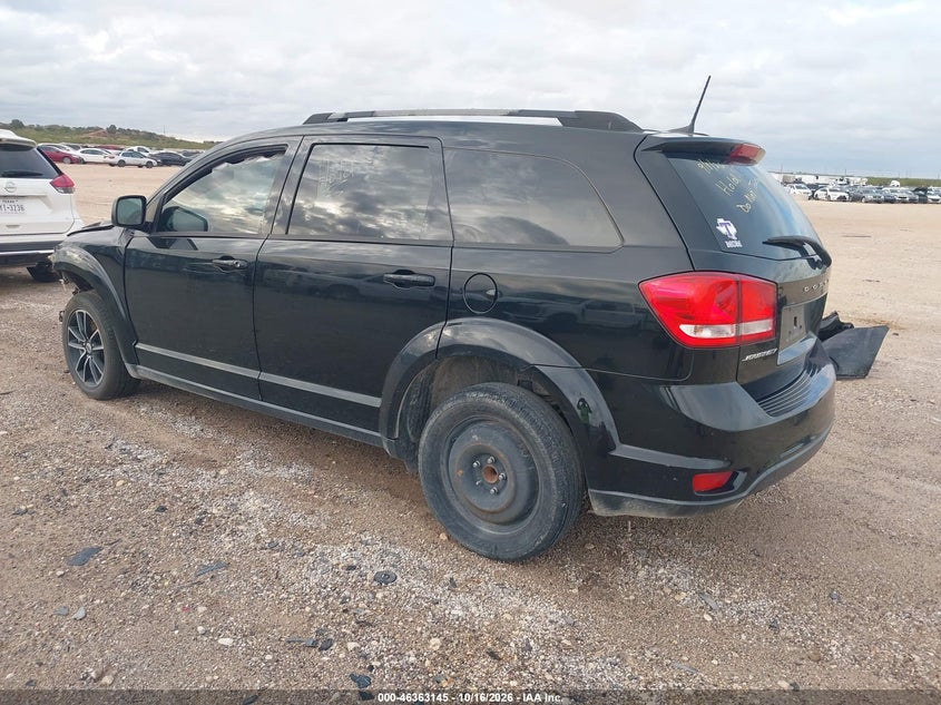 Vin: 3c4pdcbg6jt512378, lot: 46863445, dodge journey sxt 20183