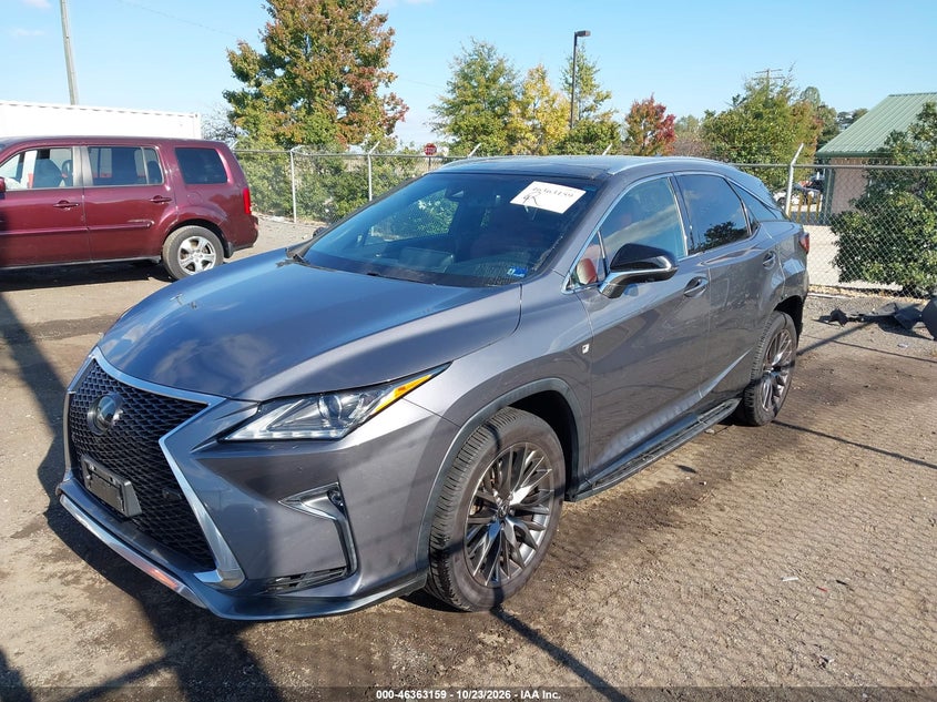 Vin: 2t2bzmca4kc184776, lot: 46863460, lexus rx 350 f sport 20192