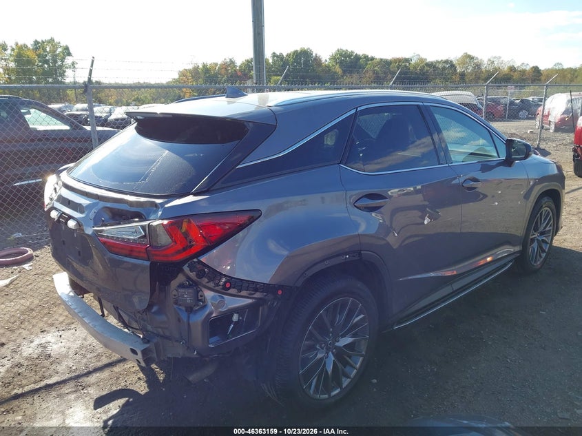 Vin: 2t2bzmca4kc184776, lot: 46863460, lexus rx 350 f sport 20194