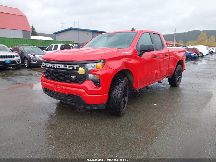 Vin: 1gcrdbek2pz278339, lot: 46863475, chevrolet silverado 1500 4wd  standard bed custom 20232