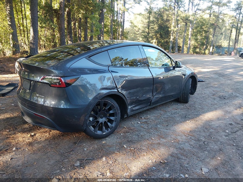 Vin: 7saygdee2nf413494, lot: 46863489, tesla model y long range dual motor all-wheel drive 20224