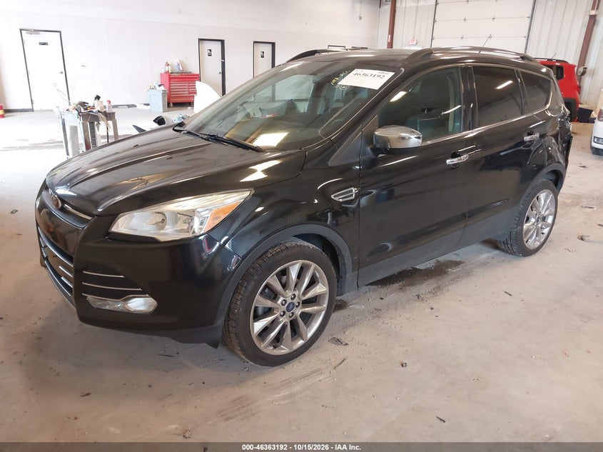 Vin: 1fmcu0gx2fub76677, lot: 46863493, ford escape se 20152