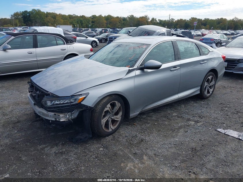 2019 Honda Accord Ex, Right Front, IAAI, VIN 1HGCV1F46KA071037 — photo 2