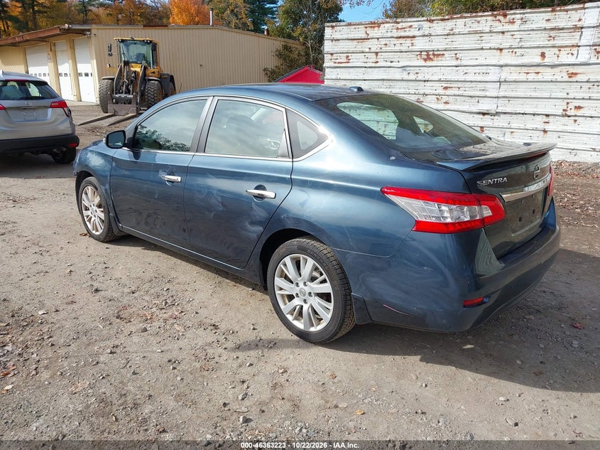 Vin: 3n1ab7ap1dl752627, lot: 46863524, nissan sentra sl 20133
