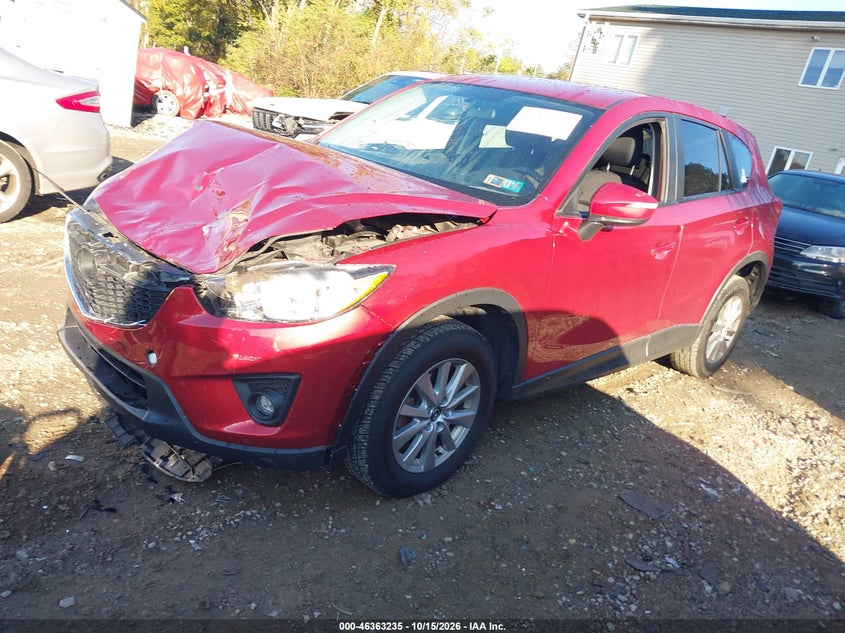 Vin: jm3ke4cy5f0514252, lot: 46863536, mazda cx-5 touring 20152