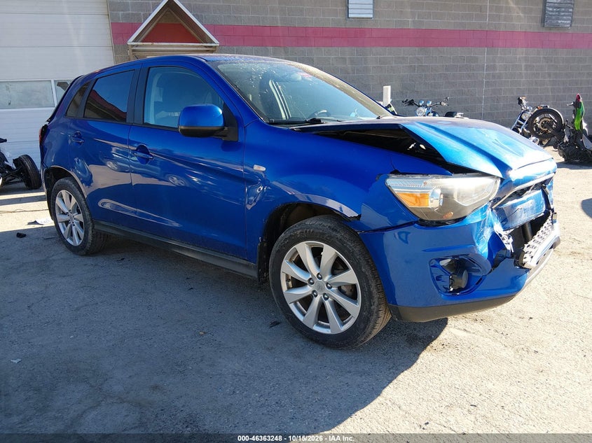 Vin: 4a4ar3au2fe061951, lot: 46863549, mitsubishi outlander sport es 2015 img_1
