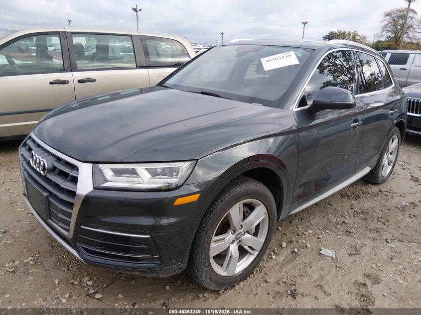 Vin: wa1bnafy1j2009187, lot: 46863550, audi q5 2.0t premium/2.0t tech premium 20182