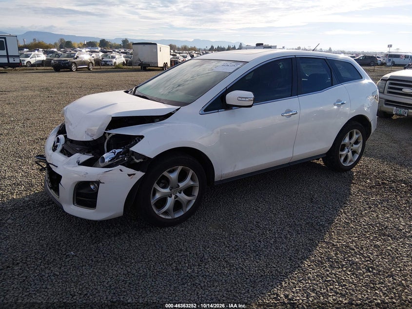 2011 Mazda Cx-7 S Grand Touring, Front End, IAAI, VIN JM3ER4DL7B0354468 — photo 2