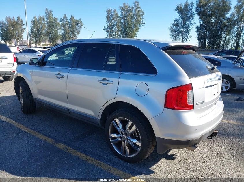 Vin: 2fmdk3kc4dbb98926, lot: 46863559, ford edge limited 20133