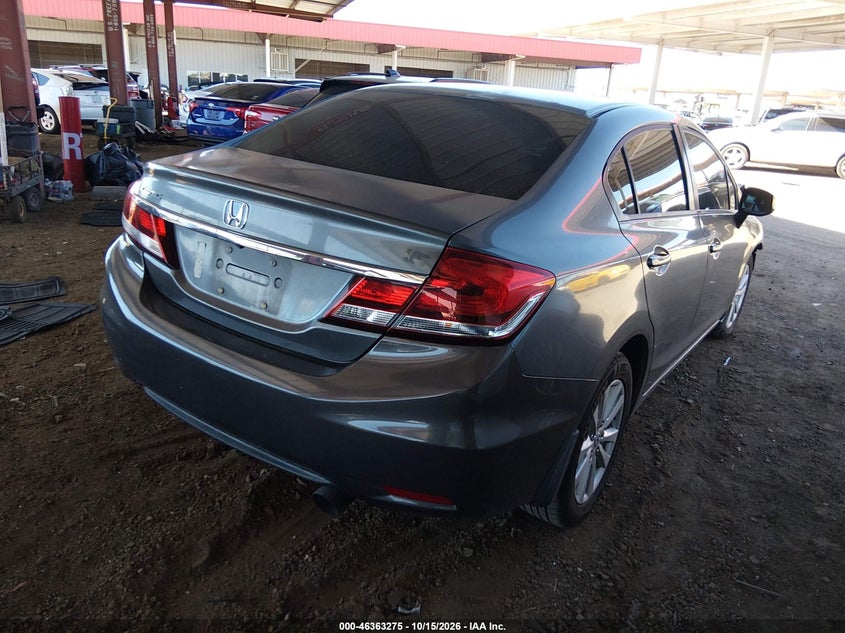 Vin: 2hgfb2f52dh520142, lot: 46863576, honda civic lx 20134