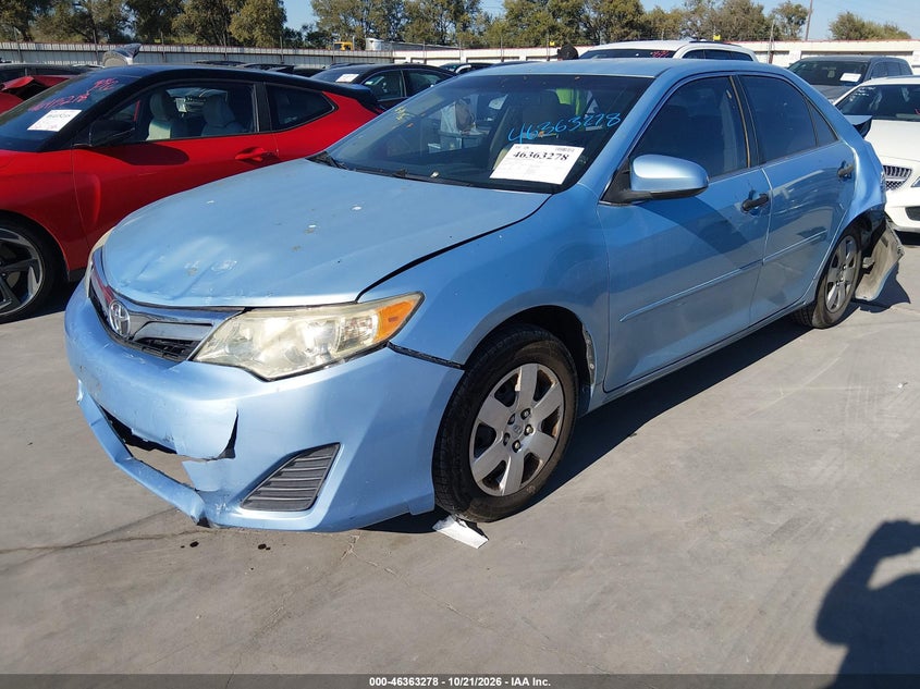 Vin: 4t4bf1fk6dr324785, lot: 46863579, toyota camry le 20132