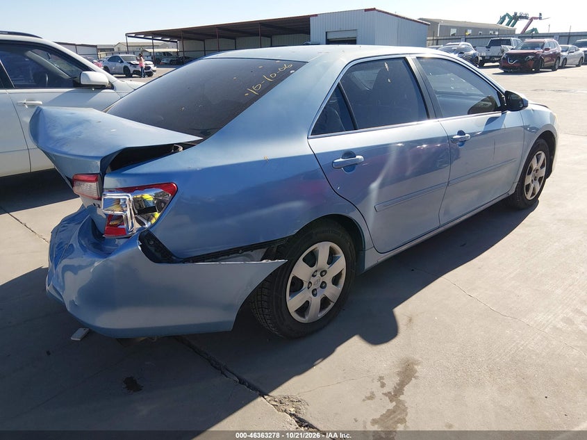 Vin: 4t4bf1fk6dr324785, lot: 46863579, toyota camry le 20134