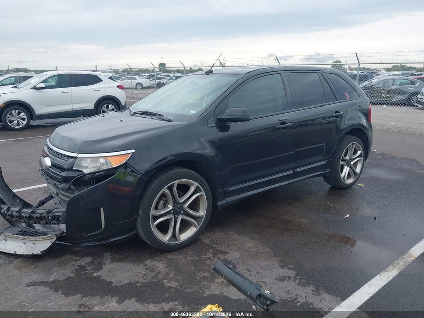 Vin: 2fmdk3ak9eba45114, lot: 46863583, ford edge sport 20142