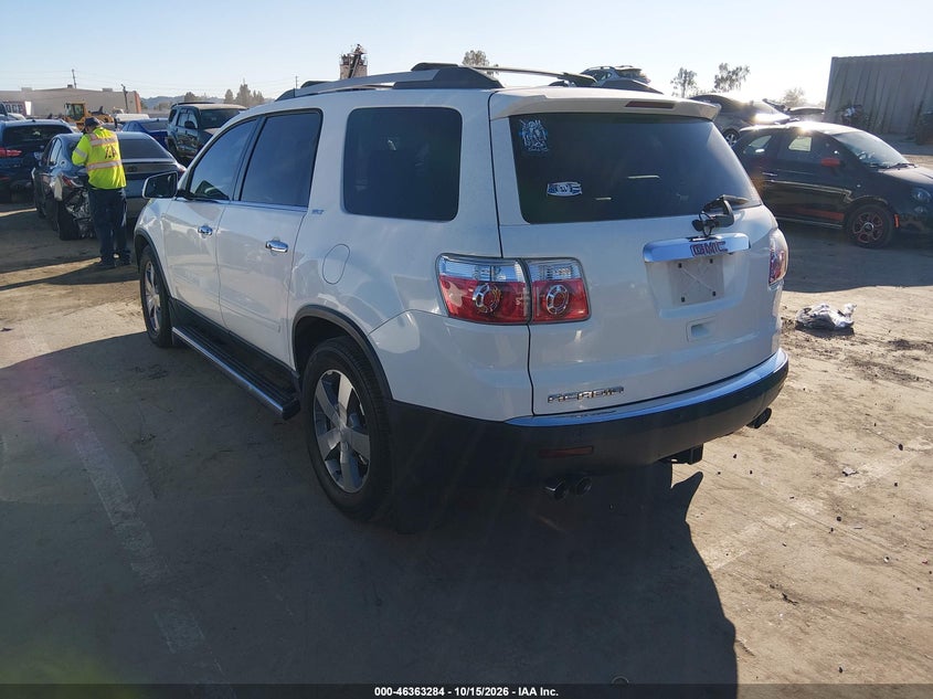 Vin: 1gkkrred5cj193098, lot: 46863585, gmc acadia slt-1 20123