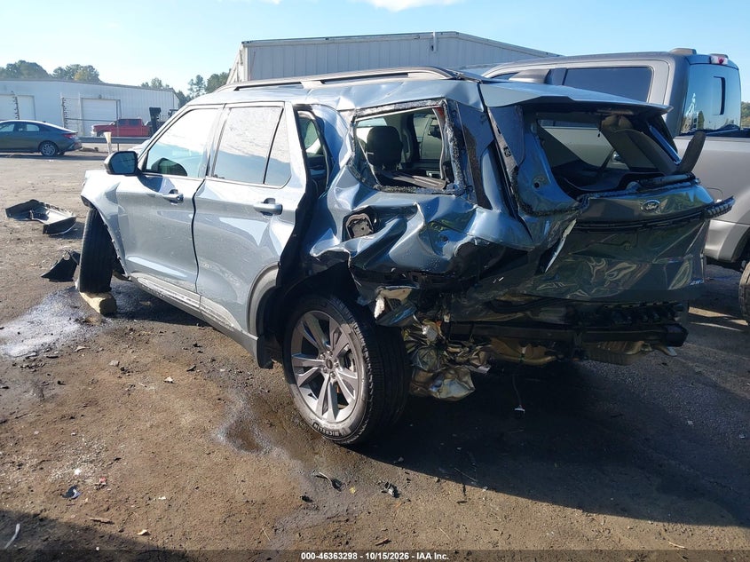 Vin: 1fmuk8dhxsgb84332, lot: 46863599, ford explorer active 20253