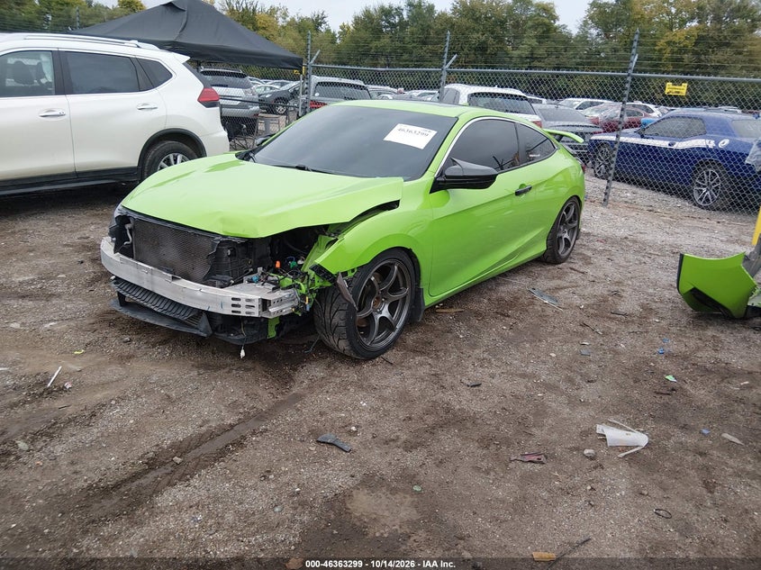 Vin: 2hgfc3a53hh752281, lot: 46863600, honda civic si 20172