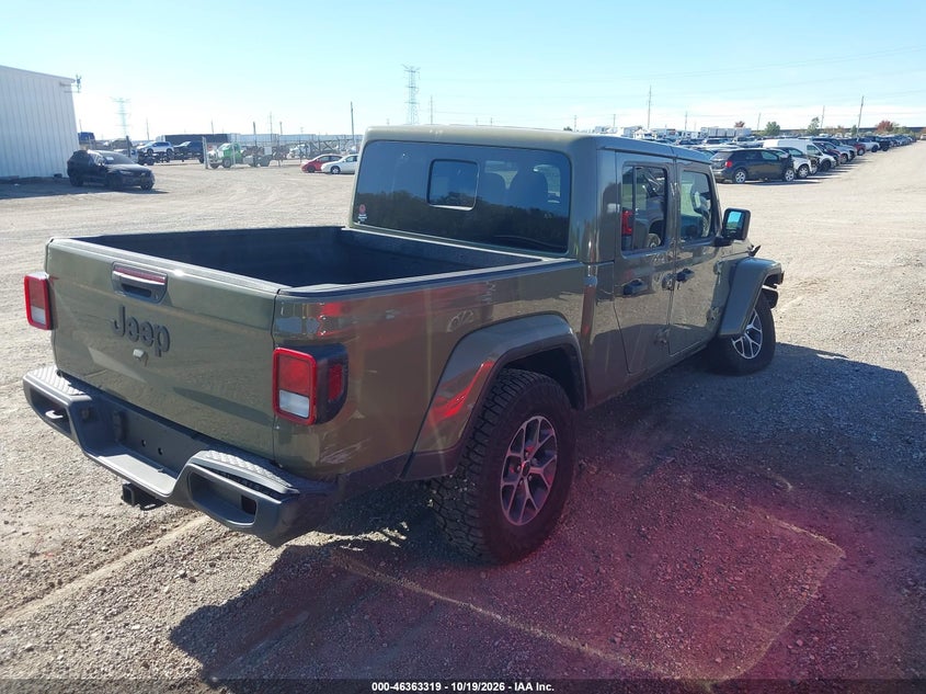 Vin: 1c6pjtag7sl543282, lot: 46863620, jeep gladiator sport s 20254