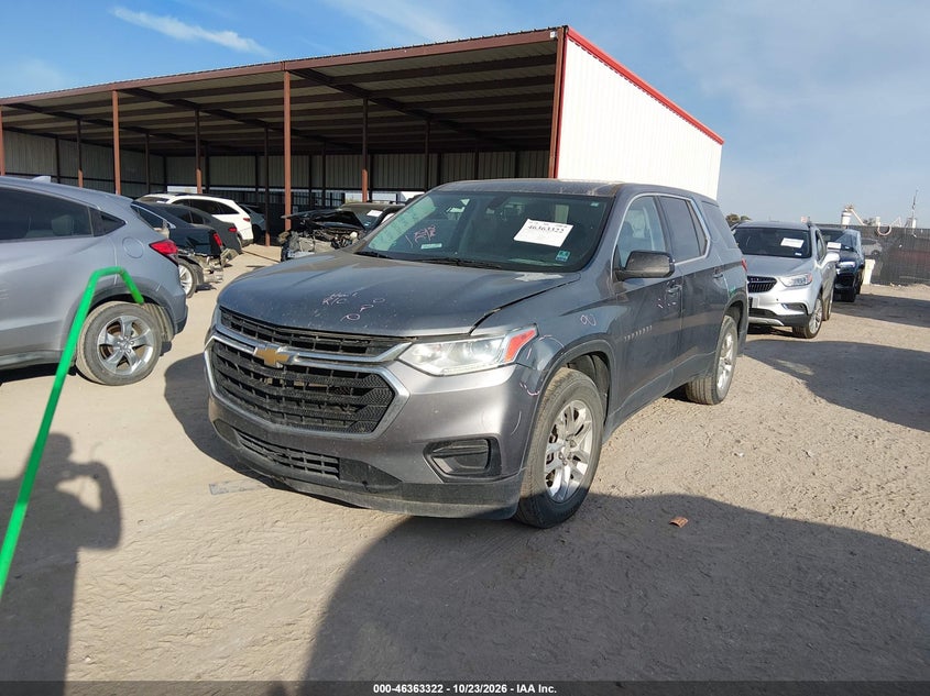 Vin: 1gnerfkw5mj146546, lot: 46863623, chevrolet traverse fwd ls 20212