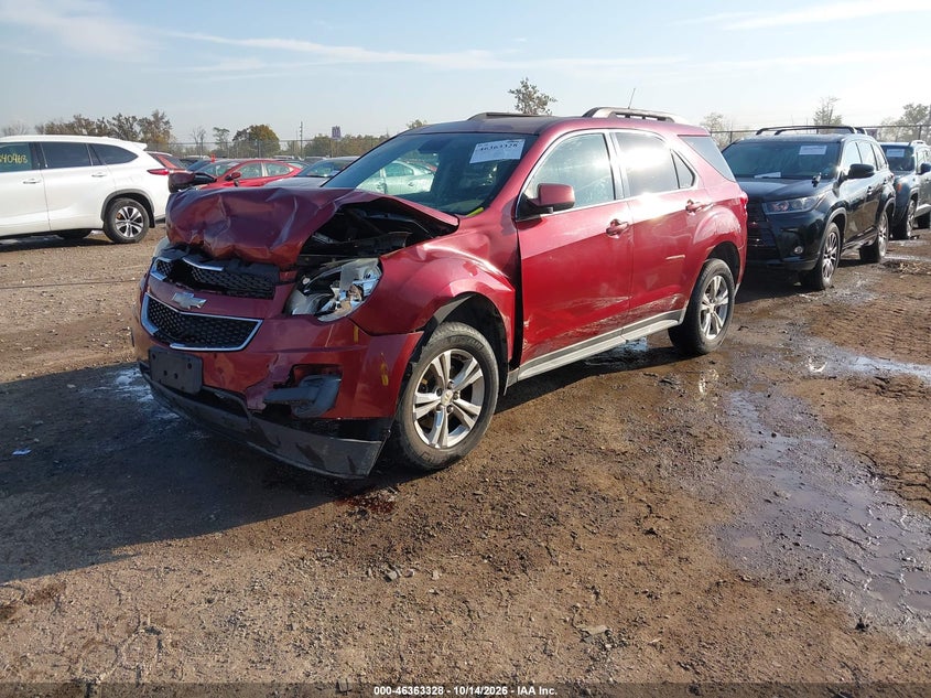 2012 Chevrolet Equinox 1Lt, Front End, IAAI, VIN 2GNFLEE56C6375963 — photo 2